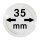 Lindner Kapseln - 35 mm - 10er Pack