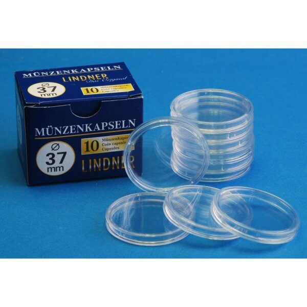 Runde Münze mit geprägtem Portraitprofil-Motiv, Brilliant Uncirculated, feine Oberflächenstruktur.