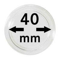 Lindner Kapseln - 40 mm - 10er Pack
