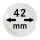 Lindner Kapseln - 42 mm - 10er Pack