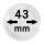 Lindner Kapseln - 43 mm - 10er Pack