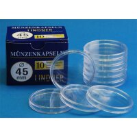 Runde Münze mit geprägtem Portraitprofil-Motiv,...