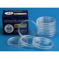 Runde Münze mit geprägtem Portraitprofil-Motiv,...