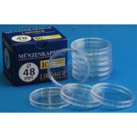 Runde Münze mit geprägtem Portraitprofil-Motiv,...