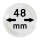 Lindner Kapseln - 48 mm - 10er Pack