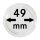 Lindner Kapseln - 49 mm - 10er Pack