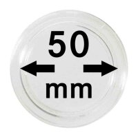 Lindner Kapseln - 50 mm - 10er Pack